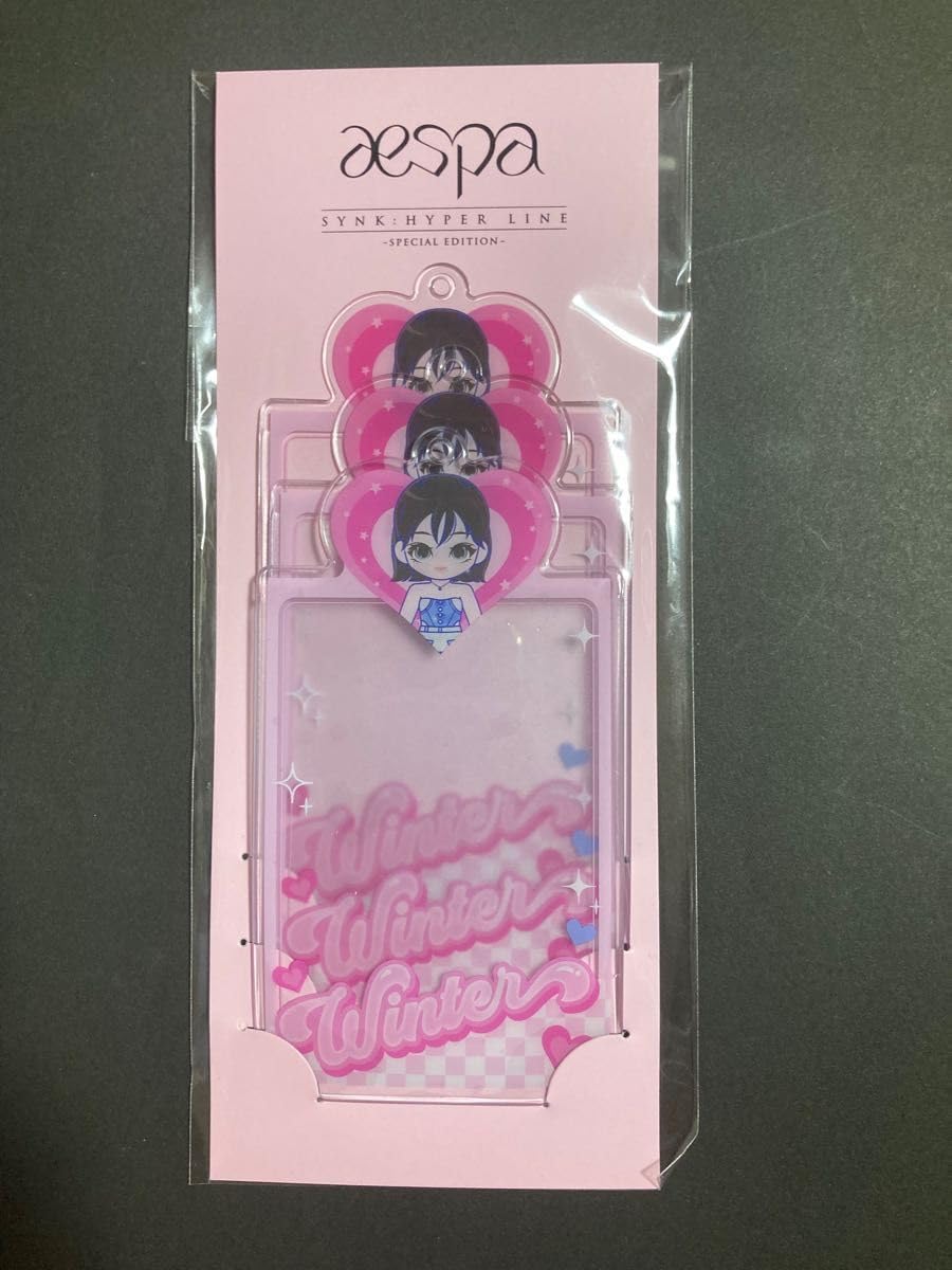 aespa トレカ　スリーブ aespa トレカ スリーブ aespa ウィンター フォトカードスリーブ